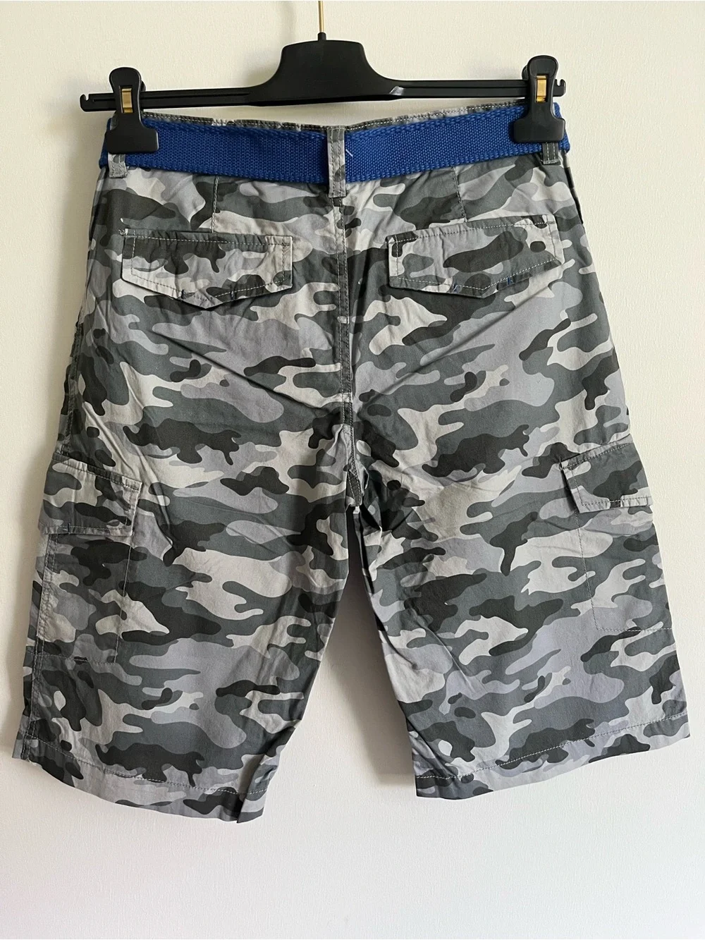 BNWT deadstock epic threads Y2K gray camo youth shorts